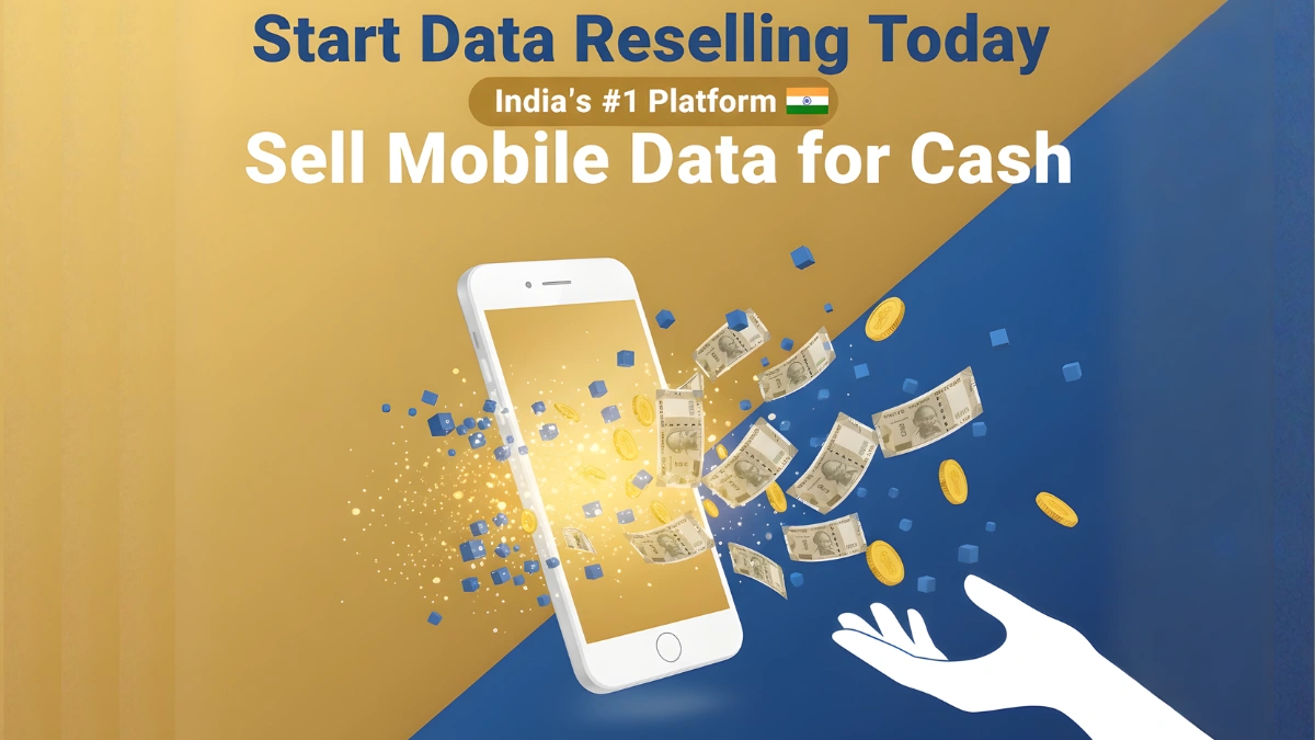 India’s #1 Platform to Sell Mobile Data for Cash